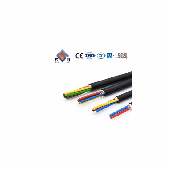 Câble d'alimentation blindé de câble électrique de 4 noyaux de 16 mm